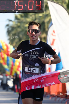 Jared Rivera, campeón 5K El Siglo @tar.mx