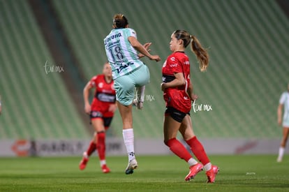 Mayra Pelayo-bernal, Michelle González | Santos Laguna vs Club Tijuana femenil