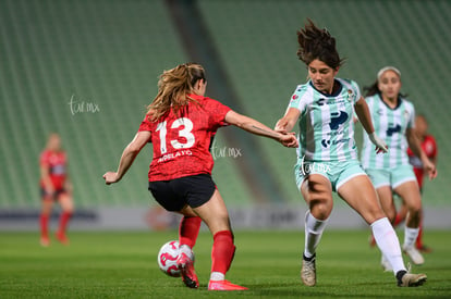 Karen Gómez, Mayra Pelayo-bernal | Santos Laguna vs Club Tijuana femenil