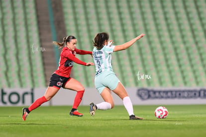 Karen Gómez, Daphne Herrera | Santos Laguna vs Club Tijuana femenil