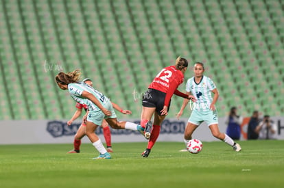 Kimberli Gómez, Daphne Herrera | Santos Laguna vs Club Tijuana femenil