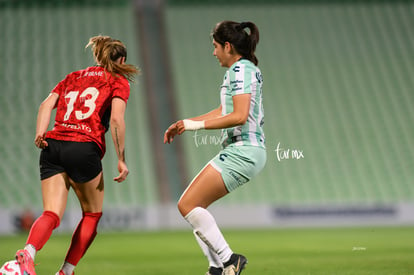 Karen Gómez, Mayra Pelayo-bernal | Santos Laguna vs Club Tijuana femenil