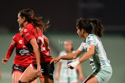 Karen Gómez, Kali Trevithick | Santos Laguna vs Club Tijuana femenil