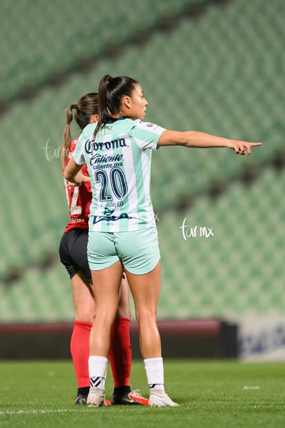 Lia Romero | Santos Laguna vs Club Tijuana femenil