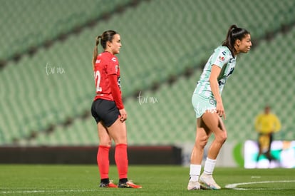 Lia Romero, Daphne Herrera | Santos Laguna vs Club Tijuana femenil