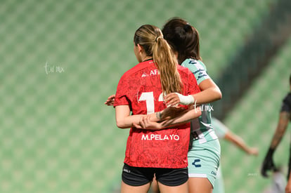 Karen Gómez, Mayra Pelayo-bernal | Santos Laguna vs Club Tijuana femenil