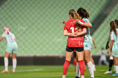 Karen Gómez, Mayra Pelayo-bernal | Santos Laguna vs Club Tijuana femenil