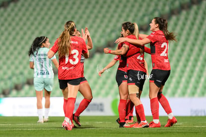 celebración gol | Santos Laguna vs Club Tijuana femenil