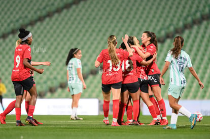 celebración gol | Santos Laguna vs Club Tijuana femenil