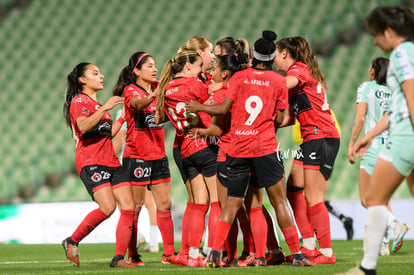 celebración gol | Santos Laguna vs Club Tijuana femenil