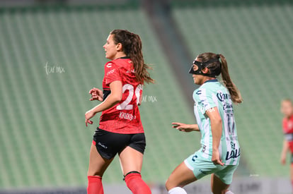 Kali Trevithick, Marianne Martínez | Santos Laguna vs Club Tijuana femenil