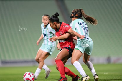 Natividad Martinez, Marianne Martínez | Santos Laguna vs Club Tijuana femenil