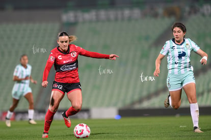 Karen Gómez, Daphne Herrera | Santos Laguna vs Club Tijuana femenil