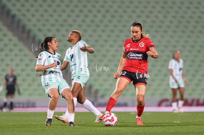 Karen Díaz, Judith Félix | Santos Laguna vs Club Tijuana femenil