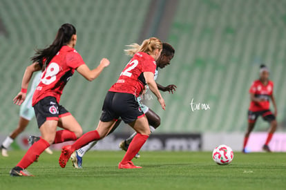 Emili Bautista, Sandra Nabweteme | Santos Laguna vs Club Tijuana femenil