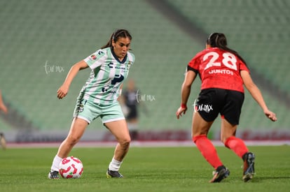 Bibiana Quintos, Judith Félix | Santos Laguna vs Club Tijuana femenil