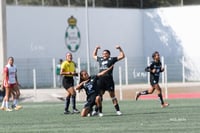 festejo gol, Jennifer Escareño, Britany Hernández