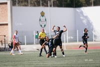 festejo gol, Jennifer Escareño, Britany Hernández