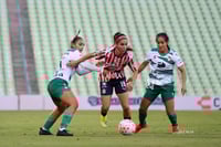 Daniela Delgado, Dania Padilla, Mayra Santana