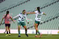 festejo de gol, Mayra Santana, Lia Romero