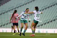 festejo de gol, Lia Romero, Mayra Santana
