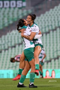 festejo de gol, Lia Romero, Mayra Santana
