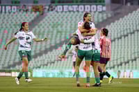 festejo de gol, Lia Romero, Dania Padilla