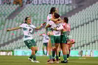 festejo de gol, Lia Romero, Dania Padilla