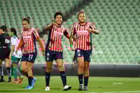 festejo de gol, Casandra Montero, Kinberly Guzmán