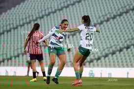 festejo de gol, Lia Romero, Mayra Santana @tar.mx