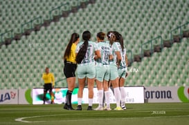 Santos Laguna vs Cruz Azul femenil @tar.mx