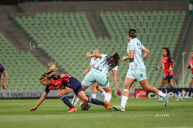 Santos Laguna vs Cruz Azul femenil @tar.mx