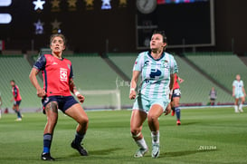 Santos Laguna vs Cruz Azul femenil @tar.mx