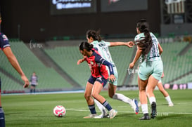 Santos Laguna vs Cruz Azul femenil @tar.mx