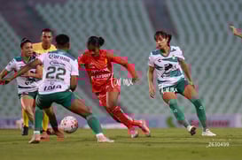 Santos Laguna vs Necaxa femenil @tar.mx