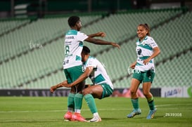 gol Kimberli Gómez, Sandra Nabweteme, Vivian Ikechukwu @tar.mx