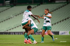 gol Kimberli Gómez, Sandra Nabweteme, Vivian Ikechukwu @tar.mx