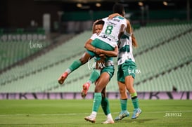 gol Kimberli Gómez, Sandra Nabweteme, Vivian Ikechukwu @tar.mx