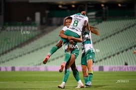 gol Kimberli Gómez, Sandra Nabweteme, Vivian Ikechukwu @tar.mx