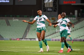 gol Kimberli Gómez, Sandra Nabweteme, Vivian Ikechukwu @tar.mx