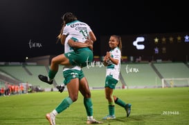gol Kimberli Gómez, Vivian Ikechukwu, Mayra Santana @tar.mx