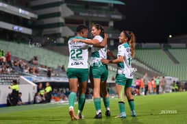 gol Kimberli Gómez, Mayra Santana, Vivian Ikechukwu @tar.mx