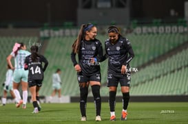 festejo de gol, Mariana Ramos, Samantha Calvillo @tar.mx