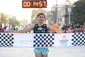 Diego Vizcarra, campeón 5K