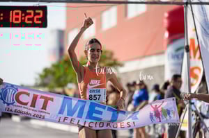 Jessica Flores, campeona 5K