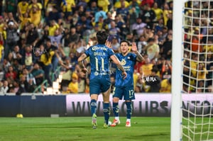 festejo gol Victor Dávila, Víctor Dávila