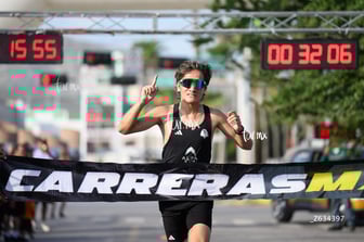 Emiliano Álvarez, campeón 5k, halcones
