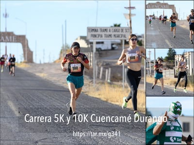 galería de Carrera 5K Cuencamé Durango 2025