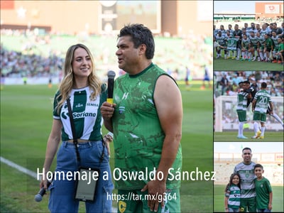 galería de Homenaje a Oswaldo Sánchez