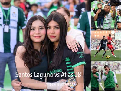 galería de Santos Laguna vs Atlas J8